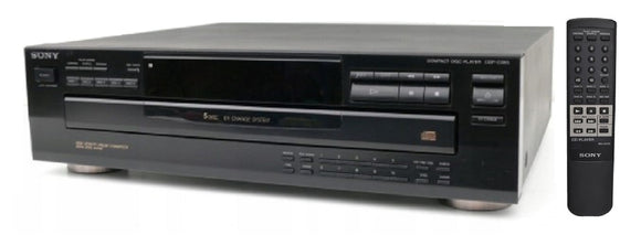 Sony CDP-C365 - 5 Disc CD Carousel Changer Player