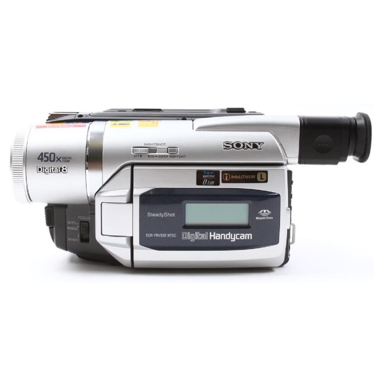 Sony DCR-TRV520 Handycam Digital8 Hi8 Video Camera 8mm Camcorder