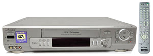 Sony SLV N80 VCR VHS Player Hi-Fi Stereo 4 Head