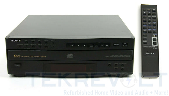 Sony CDP-C322M 5 Disc Carousel CD Player Deck