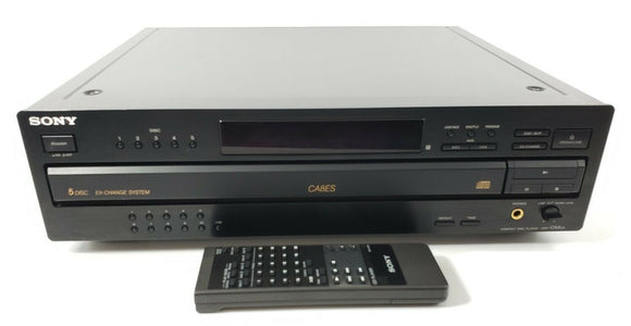 Sony CDP CA8ES CD Changer 5 Disc Ex-Change System