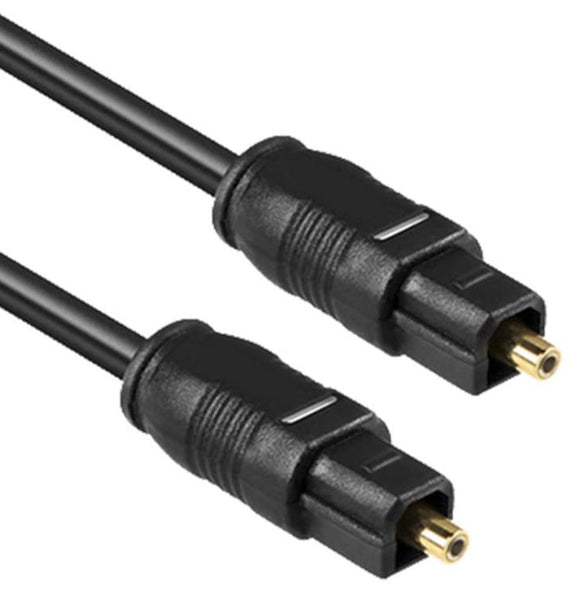 Toslink Digital Optical SPDIF Audio Cable, Optical Audio Cable (10ft)
