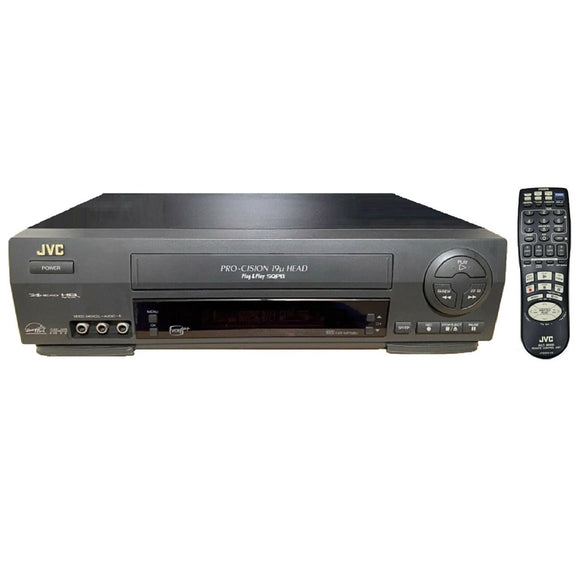JVC HR-VP48U PRO-CISION 19u VHS VCR Player Recorder Da 4 Head HQ HiFi