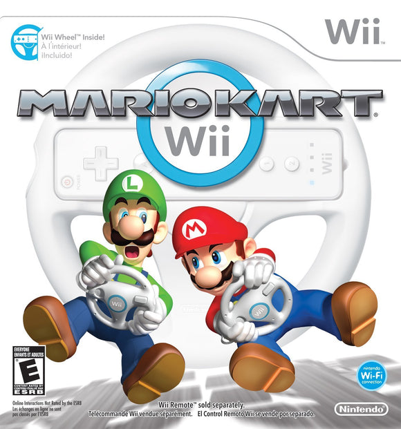 Wii Mario Kart with Wheel