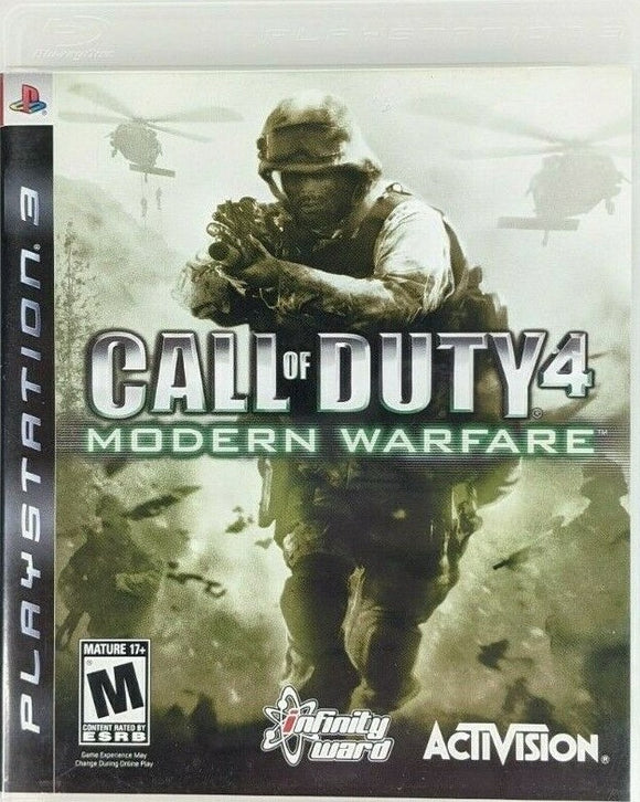 Call of Duty 4 Modern Warfare (Sony PlayStation 3, PS3)