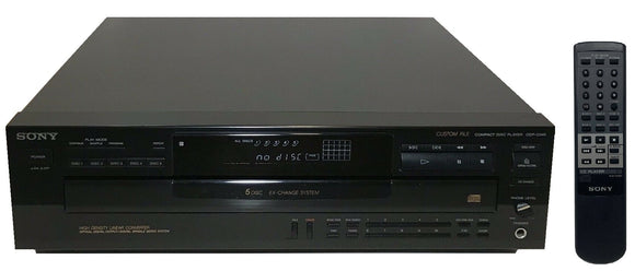 Sony 5 CD Compact Disc Changer Player CDP-C445