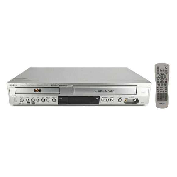 Sanyo DVW-7100 DVD & VCR Combo Player 4-HEAD HI-FI VHS Recorder