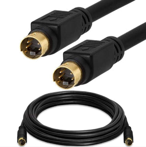 S-Video Cable Male To Male 4 Pin