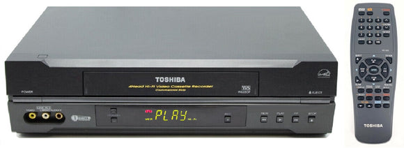Toshiba W-522 4-Head Hi-Fi Stereo VCR